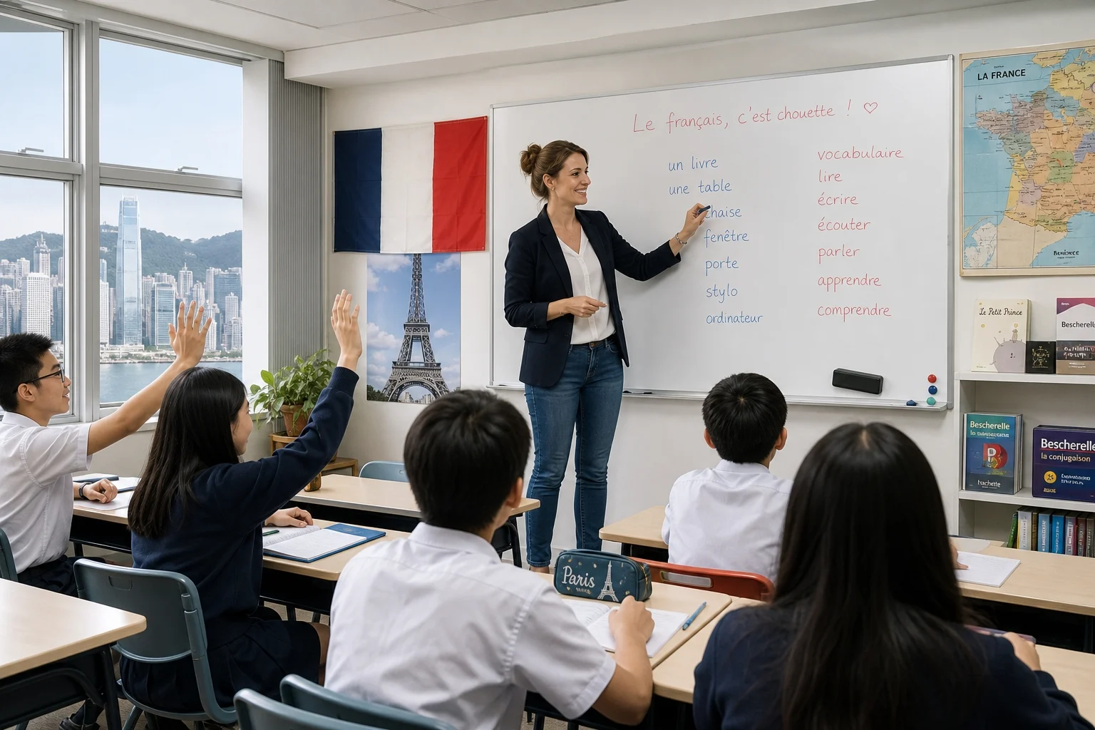 HKDSE French exam preparation class in Hong Kong